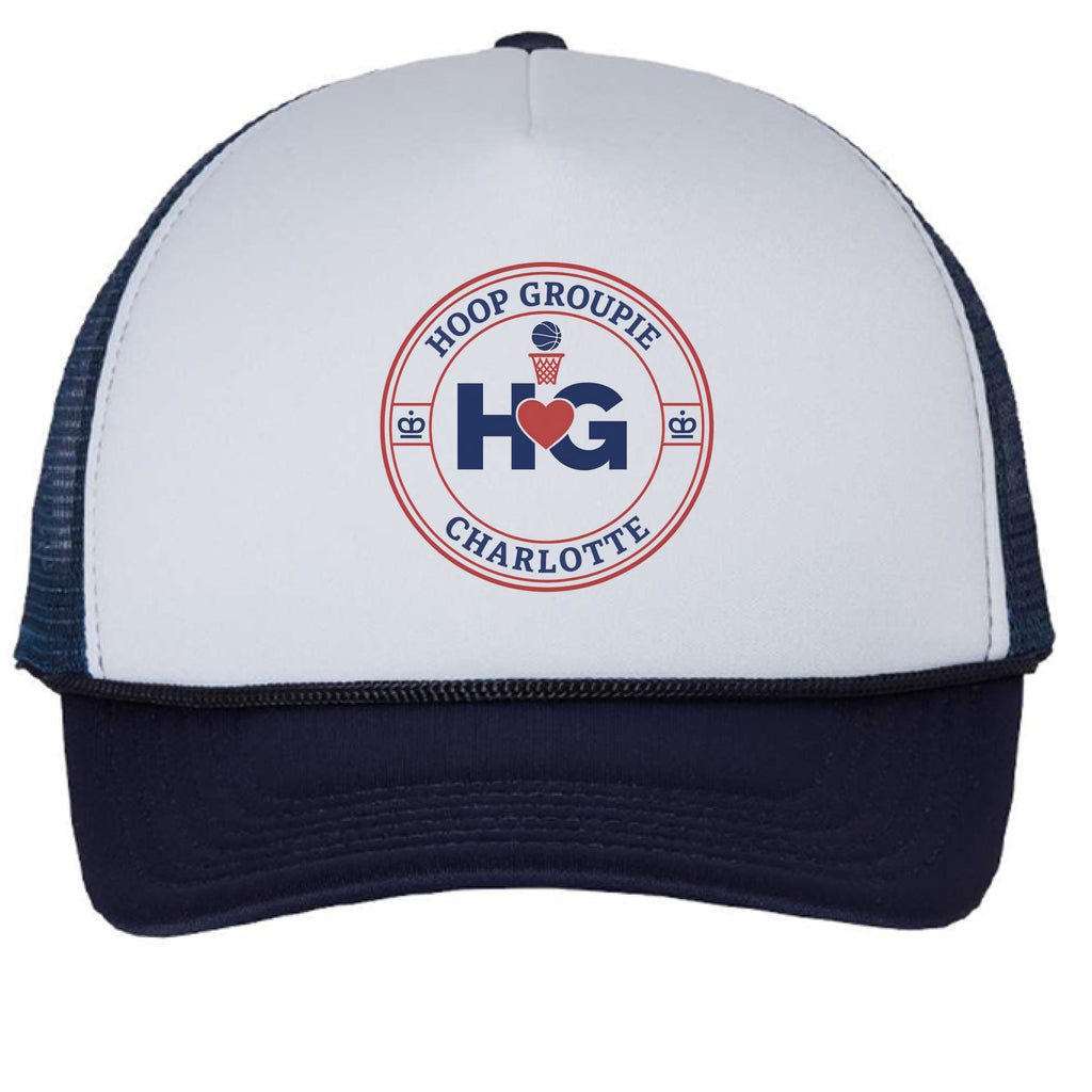White/ Navy - FRONT