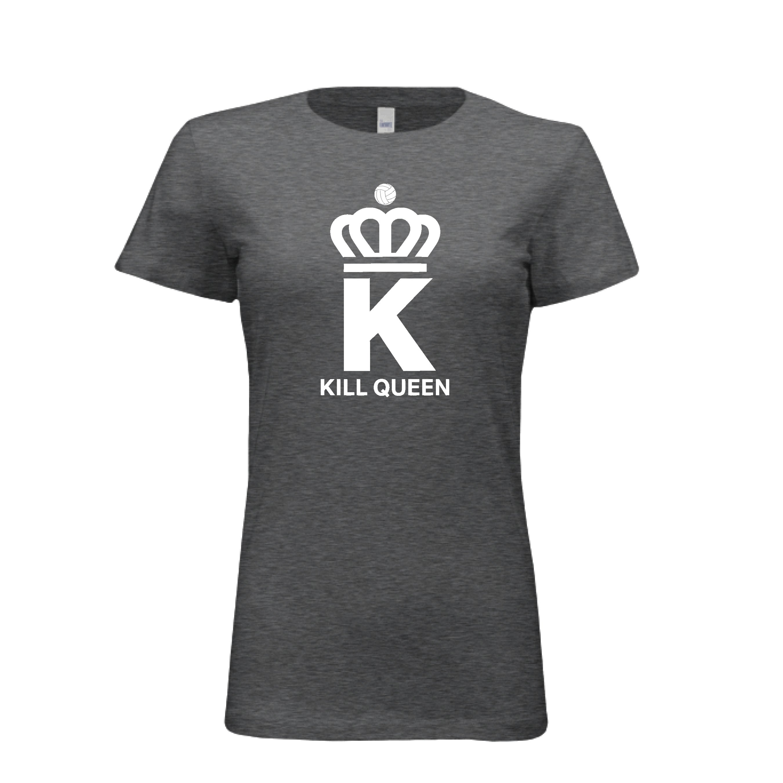 DRK GREY HEATHER - FRONT