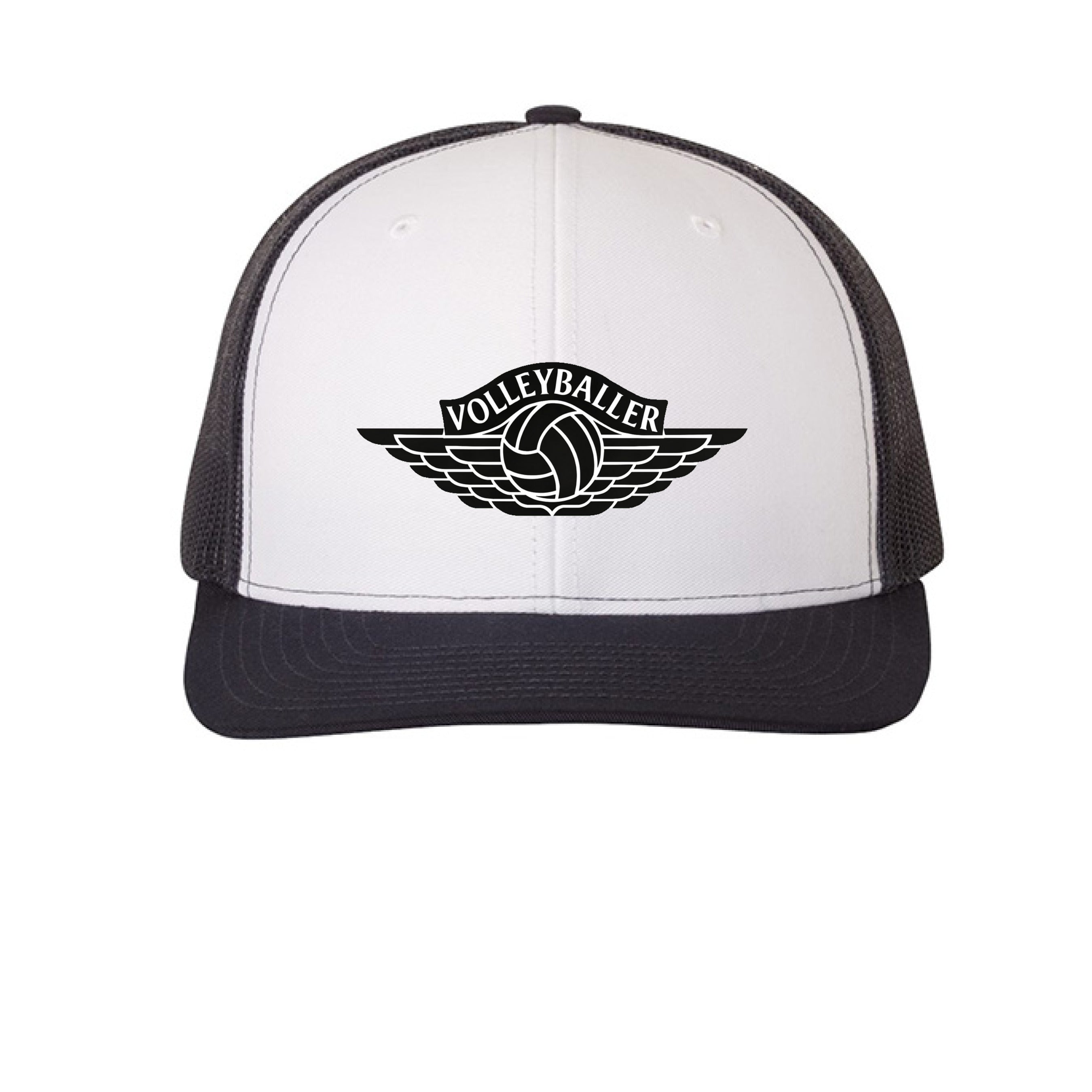 White/ Navy - FRONT